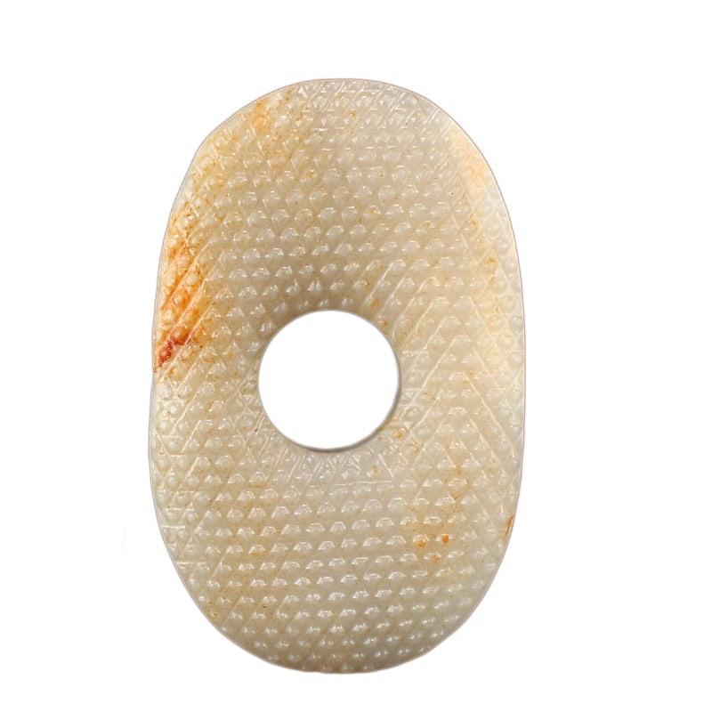 Vintage Hetian Jade Hand-Carved Lucky Pendant: Vintage Hetian Jade Hand-Carved Lucky Pendant Dimension: 94 x 59 x 13 (mm) 3.70 x 2.32 x 0.51 (inches) Weight: 0.28 lbs/ 127 g