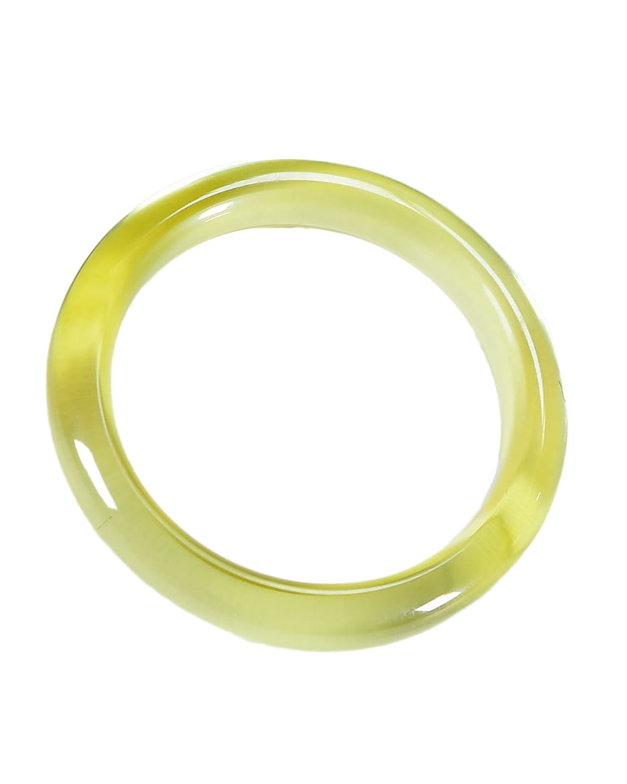 Inside Diameter 54.5mm Yellow Crystal Bracelet: Inside Diameter 54.5mm Yellow Crystal BraceletInside Diameter: 54.5 (mm) 2.14 (inches)Dimension: 11.5 x 9 (mm) 0.45 x 0.35 (inches)Weight: 0.09 lbs/ 40.5 g