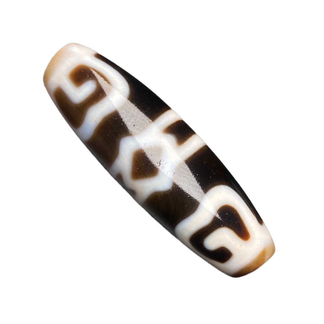 Tibetan DZI Agate Lucky Pendant (1 of 10)