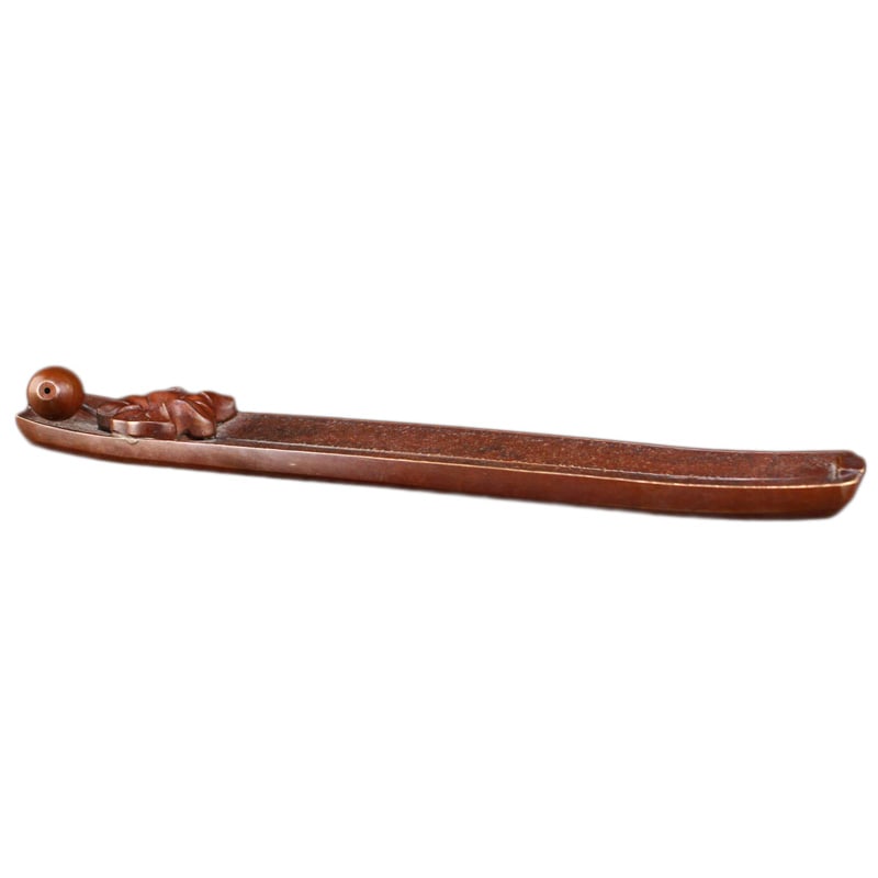 Vintage Copper Incense Burning Tool Statue: Vintage Copper Incense Burning Tool Statue Dimension: 235 x 44 x 41 (mm) 9.25 x 1.73 x 1.61 (inches) Weight: 1.11 lbs/ 506 g