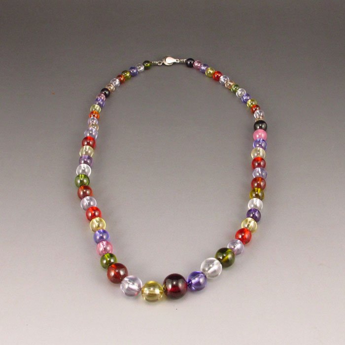 Beautiful Hand Carved Chinese Natural Zircon Necklace: Beautiful Hand Carved Chinese Natural Zircon Necklace Dimension: Total length:17.91(in) 445(mm) Weight:0.17 lbs/76g