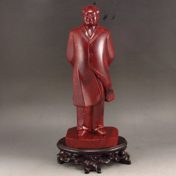 Hand Carved Chinese Shoushan Stone Statue - Mao Zedong: Hand Carved Chinese Natural Shoushan Stone Statue - Mao Zedong Dimension: 245*95*62(mm) 9.65*3.74*2.44(in) Weight: 3.34 lbs/1514gTips about Shoushan Stone Chinese Fujian Shoushan stone is one of four 