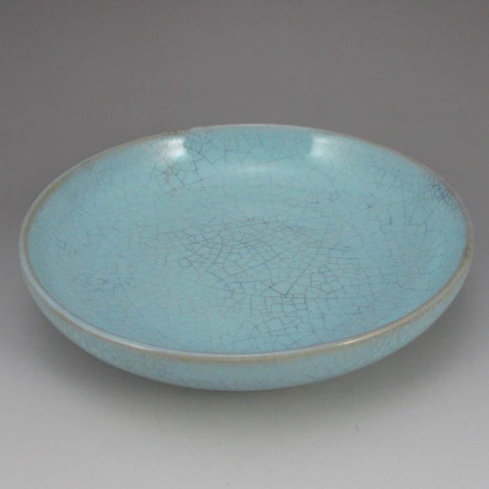 Chinese Sky Blue Glaze Ru Kiln Porcelain Brush Washer: Chinese Sky Blue Glaze Ru Kiln Porcelain Brush Washer Dimension: 140*140*30(mm) 5.51*5.51*1.18(in) Weight 0.57lbs/260 g Tips about Chinese Porcelain Chinese ceramic ware is an art craft that has been 