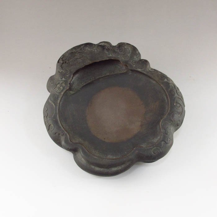 Chinese Duan Inkstone Scholar's Inkstone: Chinese Duan Inkstone Scholar's Inkstone Dimension: 150*128*38(mm) 5.91*5.04*1.50(in) Weight 2.25 lbs/1020g