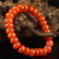 Chinese Natural Nanhong Agate Beads Bracelet - 3
