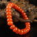 Chinese Natural Nanhong Agate Beads Bracelet - 4