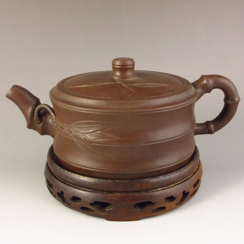 Handmade Chinese Yixing Zisha / Purple Clay Teapot Mar 15, 2015