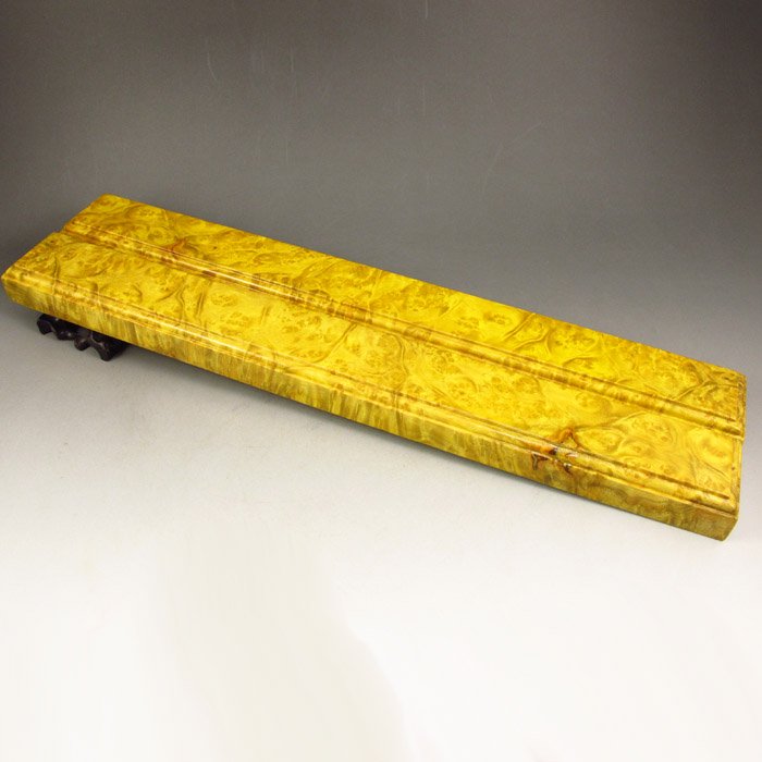 A Pair Beautiful Design China Jinsinan Wood Paperweight (1 of 10)