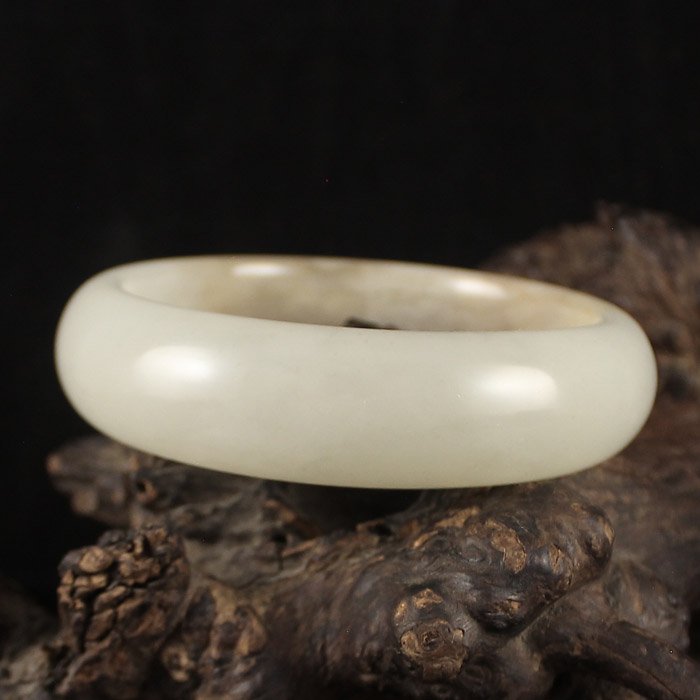 Inside Diameter 60 mm Chinese Hetian Jade Bracelet (1 of 7)