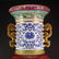 Chinese Palace Gilt Gold Famille Rose Double Ears Vase - 2