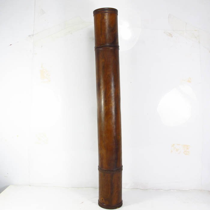 Hand Carved Chinese Natural Bamboo Painting Box (1 of 7)