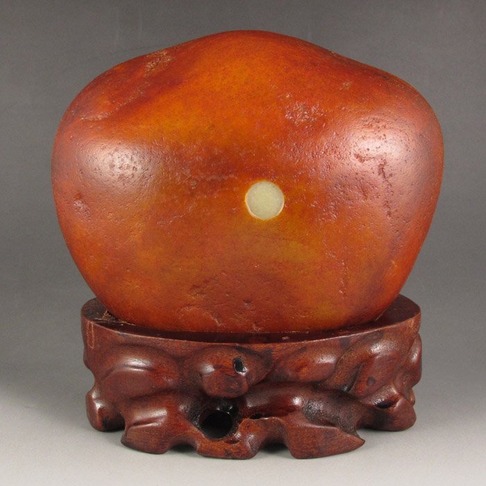 Chinese Hetian Jade Original Stone / Gamble Stone (1 of 8)