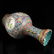 China Gilt Gold Famille Rose Porcelain Double Ears Vase - 8