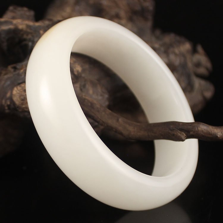 Inside Diameter 60 mm Chinese Hetian Jade Bracelet (1 of 7)