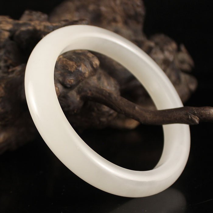 Inside Diameter 60 mm Chinese Hetian Jade Bracelet (1 of 6)