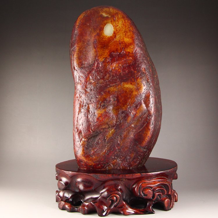 Chinese Hetian Jade Original Stone / Gamble Stone (1 of 6)