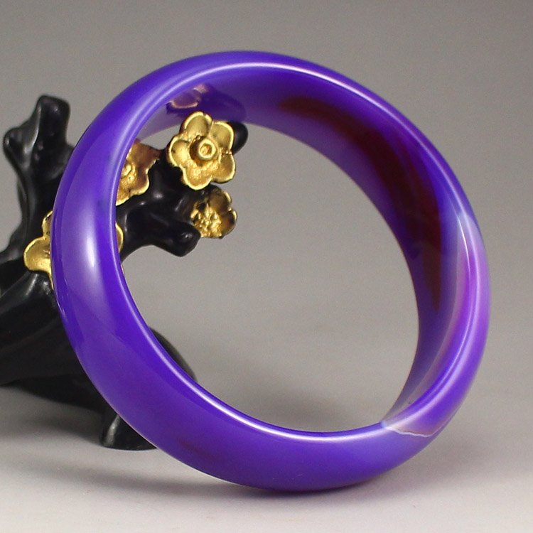 Beautiful Colour Chinese Natural Agate Bracelet (1 of 7)