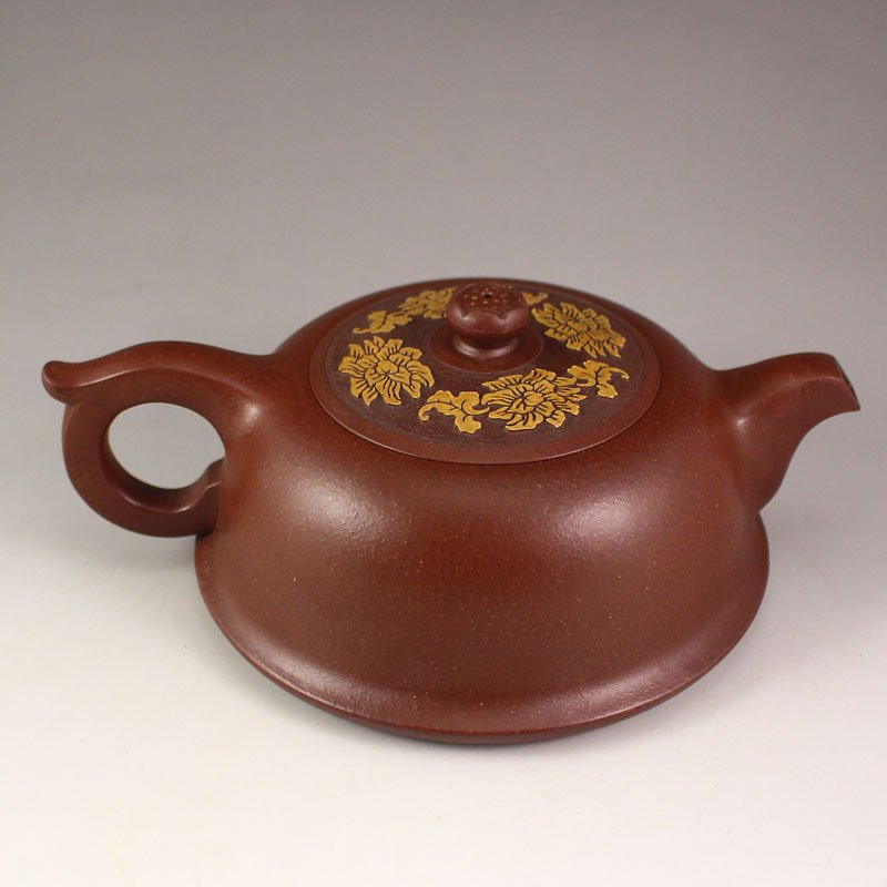 Chinese Yixing Zisha Clay Teapot Artist Signed (1 of 7)
