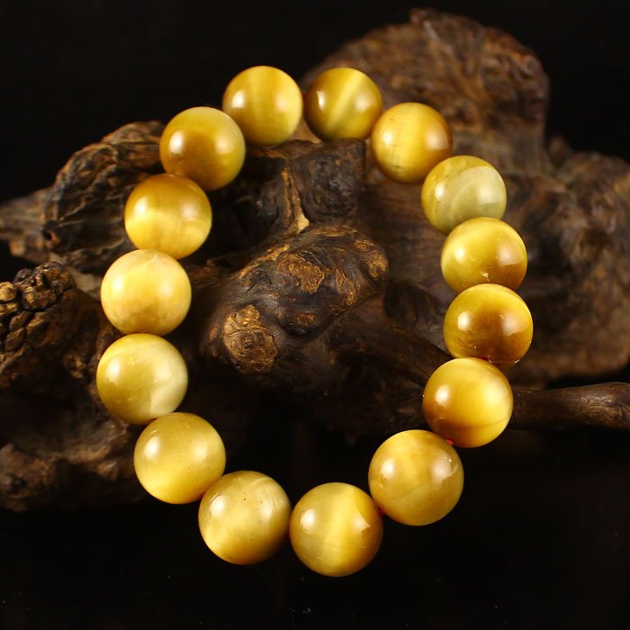Chinese Natural Tiger Eye Stone Bracelet (1 of 7)