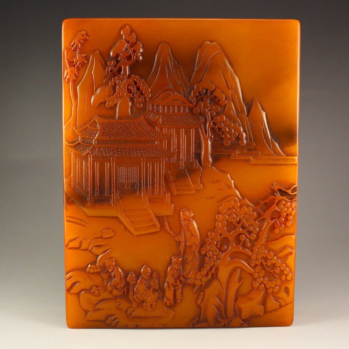 Chinese Shoushan Stone Seal Statue (1 of 8)