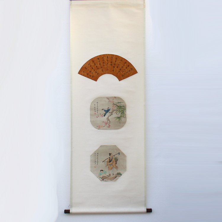 Hand Draw China Xuan Paper Naughty Child Play Painting (1 of 6)