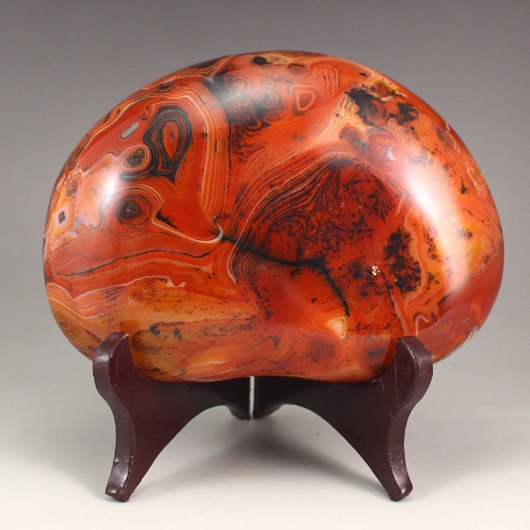 Beautiful Design Chinese Agate Original Stone Statue (1 of 6)