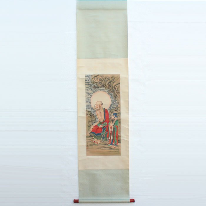 Watercolour On Silk Painting Ding Yunpeng 1547-1628 (1 of 7)