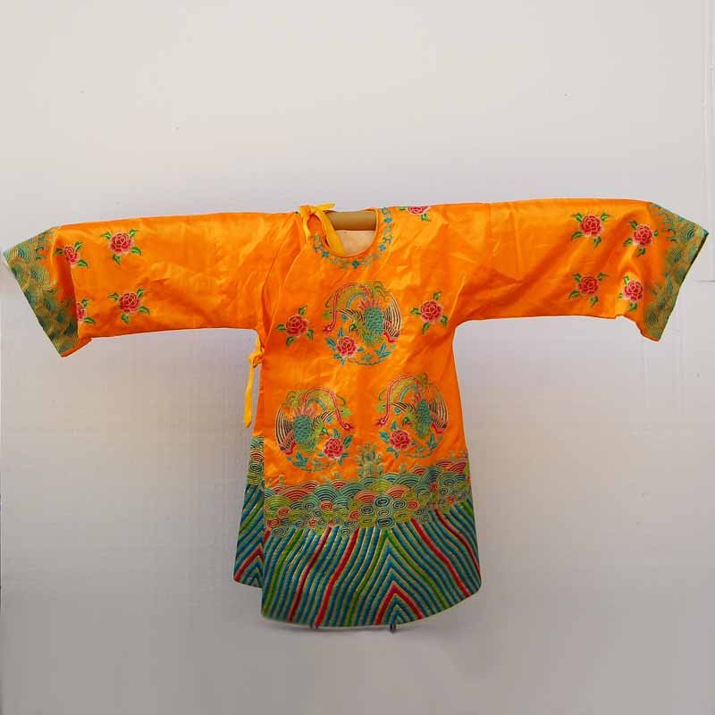 Chinese Palace Empress Wear Silk Cloth Phoenix Robe (1 of 10)