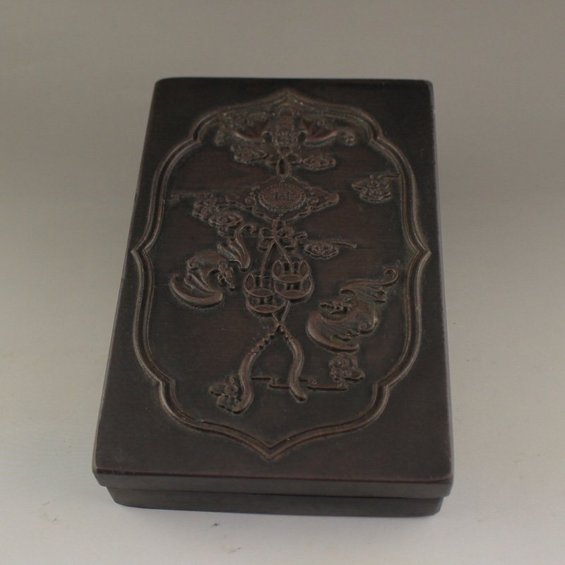 Vintage Chinese Inkstone & Box (1 of 6)