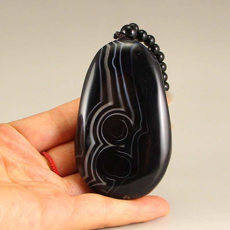 Chinese Agate Original Stone Pendant (1 of 4)