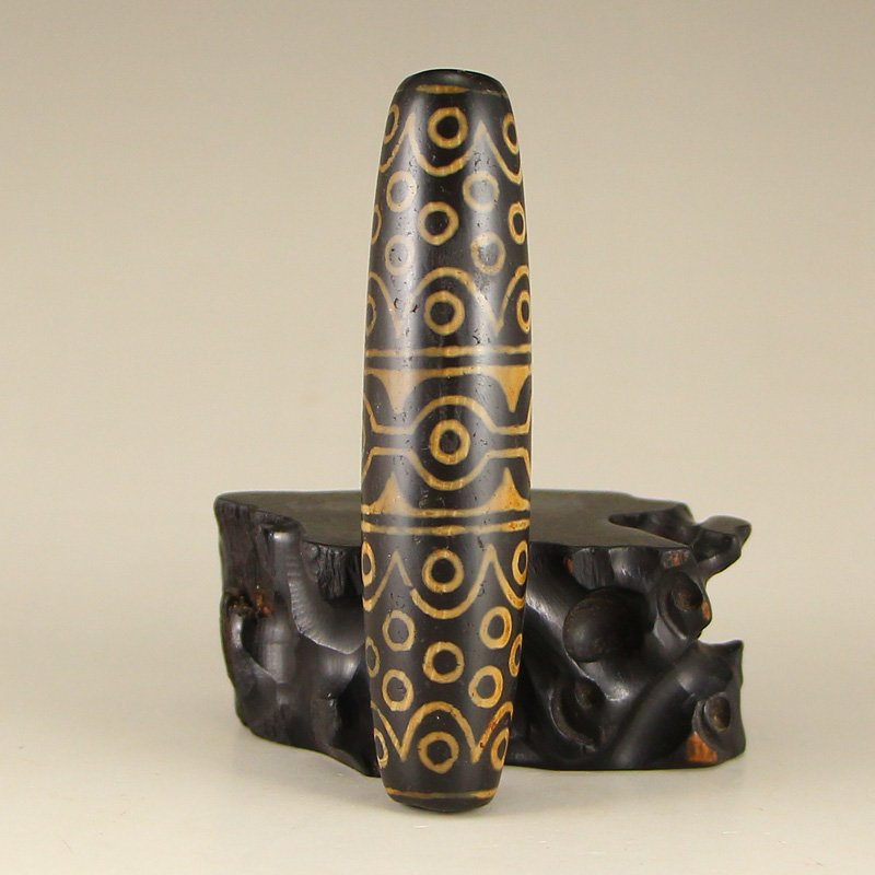 Vintage Chinese DZI Agate Pendant (1 of 6)