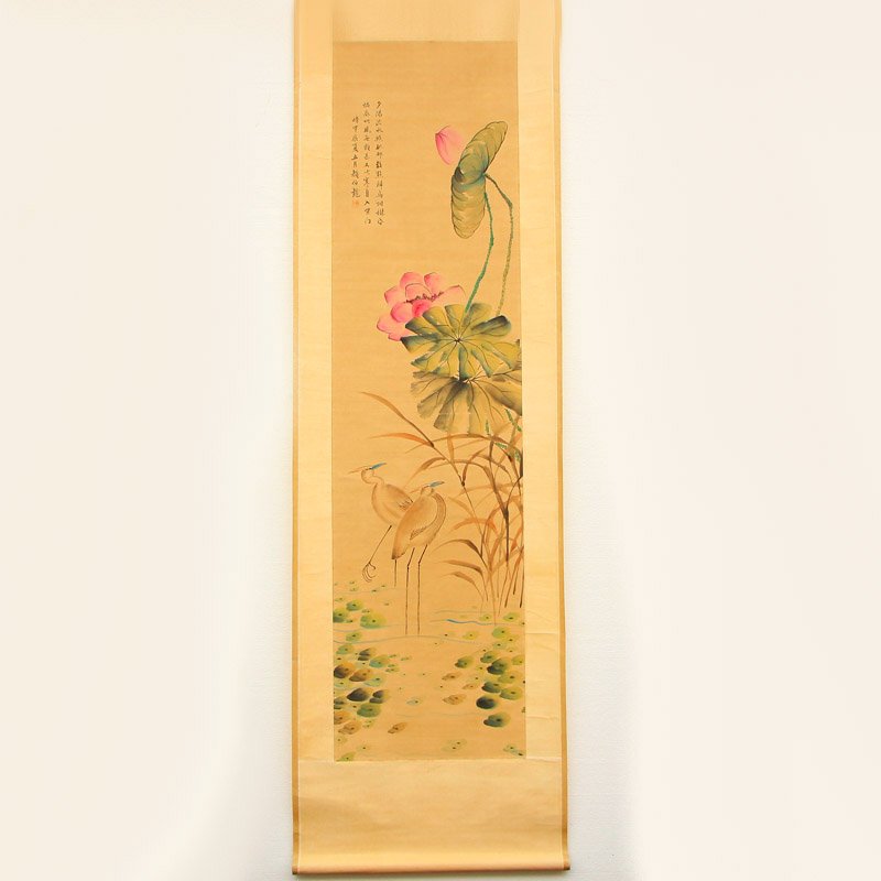 Watercolour on Xuan Paper Flowers & Birds Painting (1 of 8)