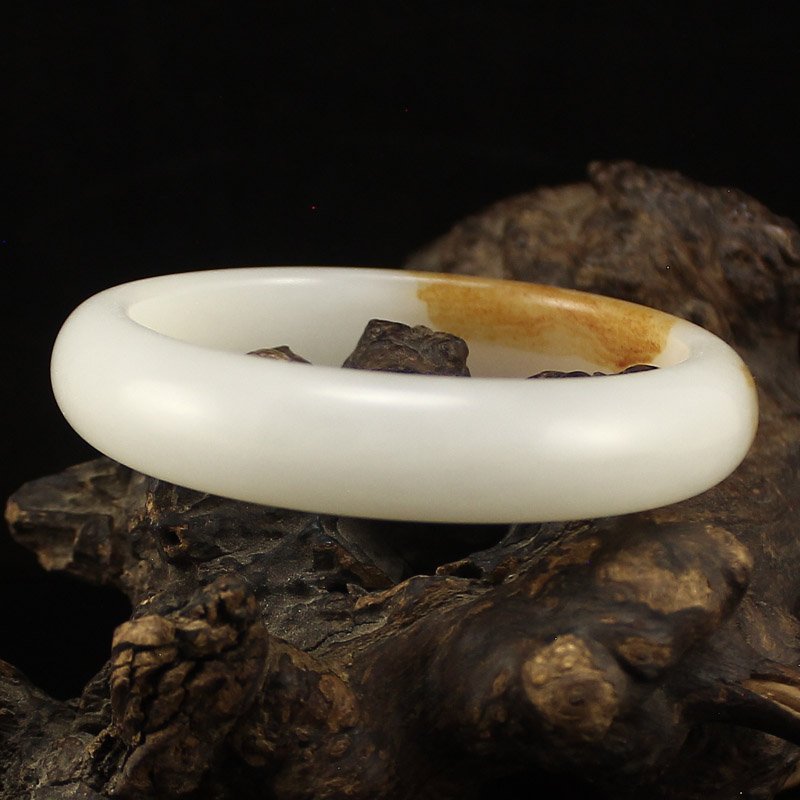 Inside Diameter 60 mm Chinese Hetian Jade Bracelet (1 of 6)