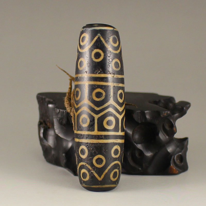 Vintage Chinese DZI Agate Pendant (1 of 4)