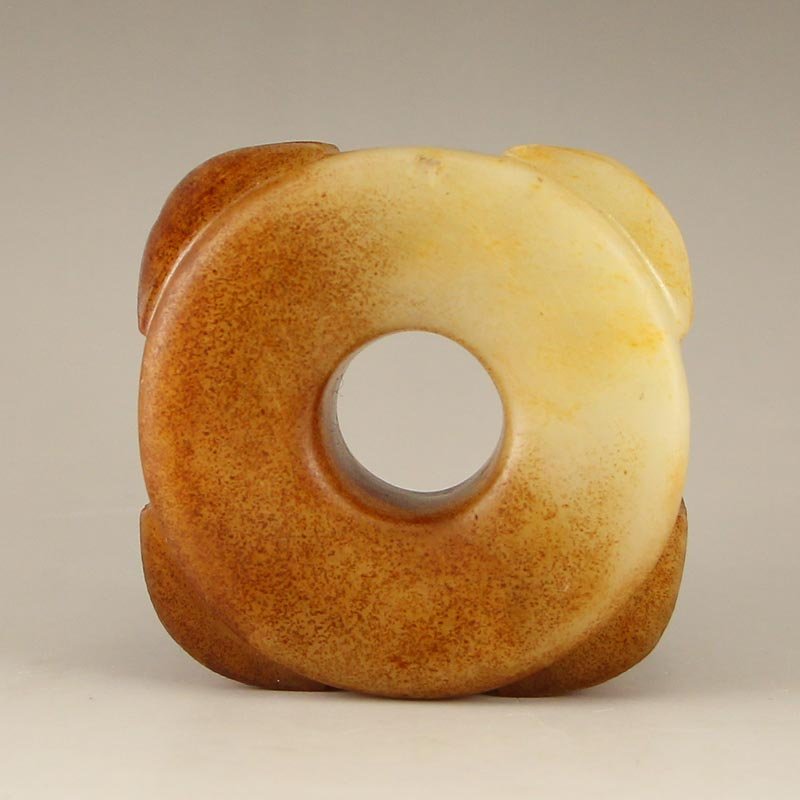 Vintage Chinese Hetian Jade Cong (1 of 5)