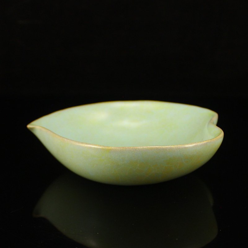 Chinese Sky Blue Glaze Ru Kiln Porcelain Brush Washer (1 of 5)