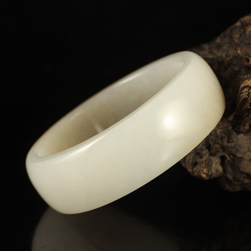 Inside Diameter 59 mm Chinese Hetian Jade Bracelet (1 of 9)