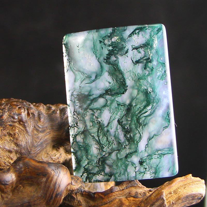 Chinese Water Grass Agate Lucky Pendant (1 of 9)