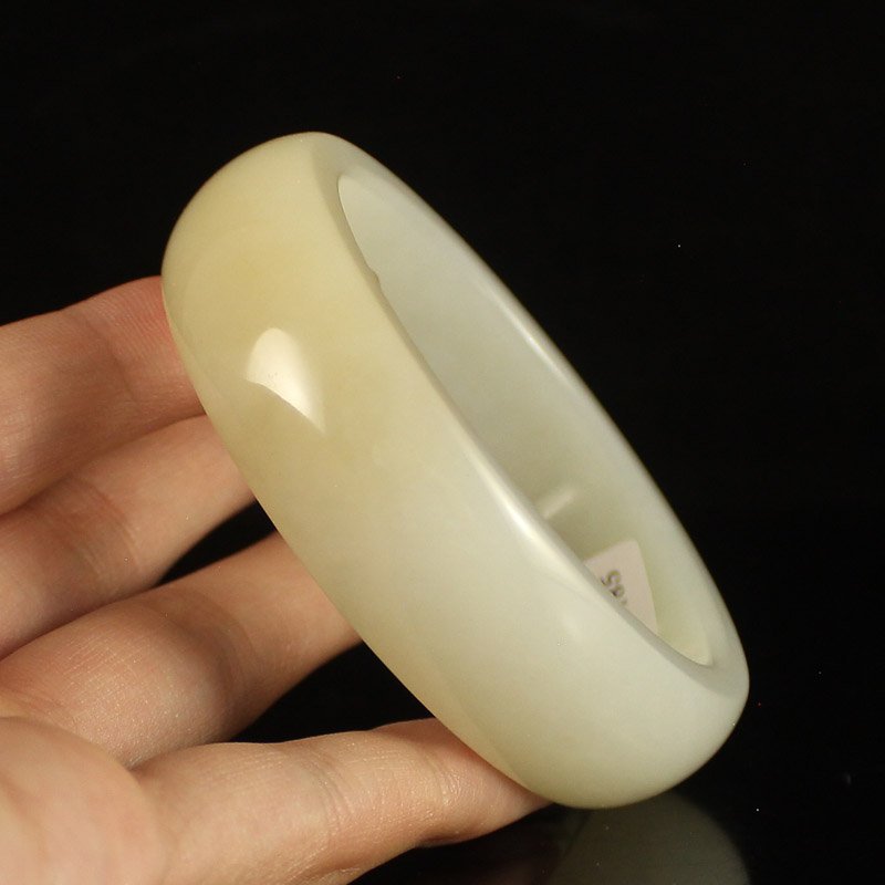 Inside Diameter 59 mm Chinese Hetian Jade Bracelet (1 of 10)