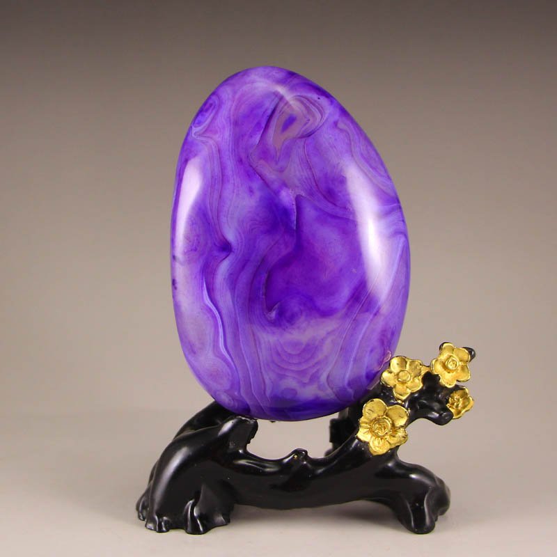Beautiful Design Chinese Agate Original Stone Statue (1 of 6)