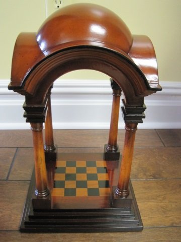 Renaissance Cupola Architectural Model: Renaissance Cupola Architectural Model Dark Cherry.