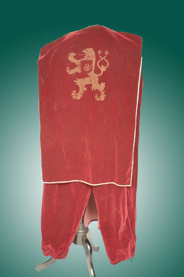 Renaissance Era Prop Movie Costume: Hand made prop movie costume