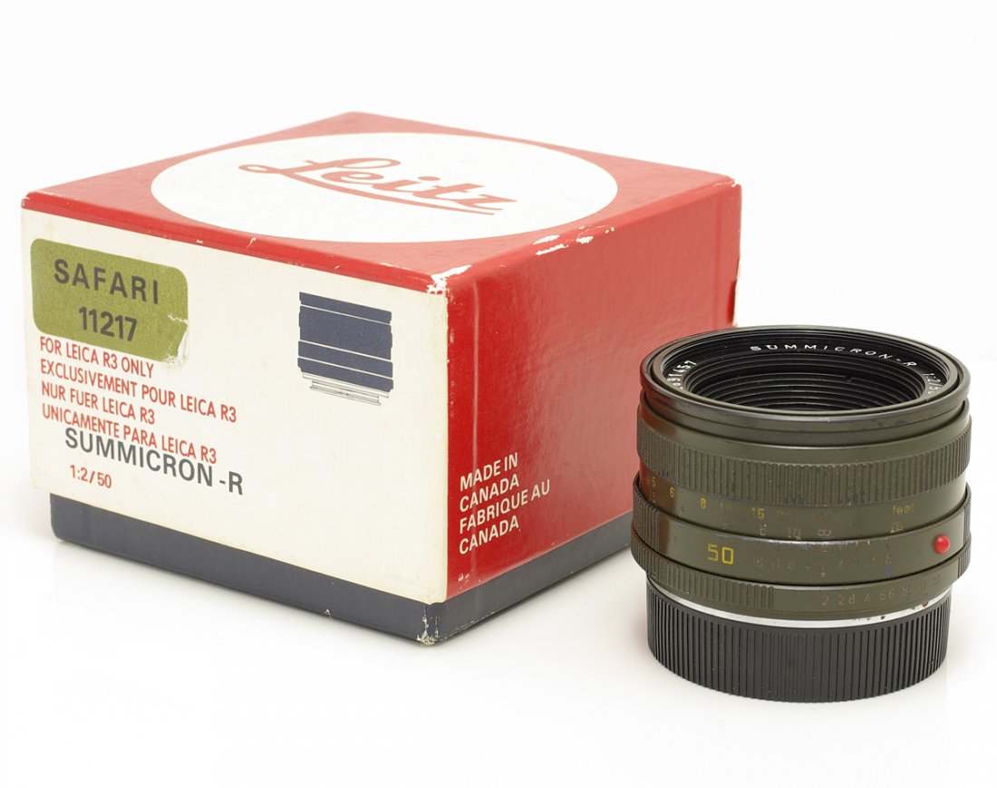 Leica R Summicron 2/50mm Safari: Estimated Price: 350 - 590 EUR