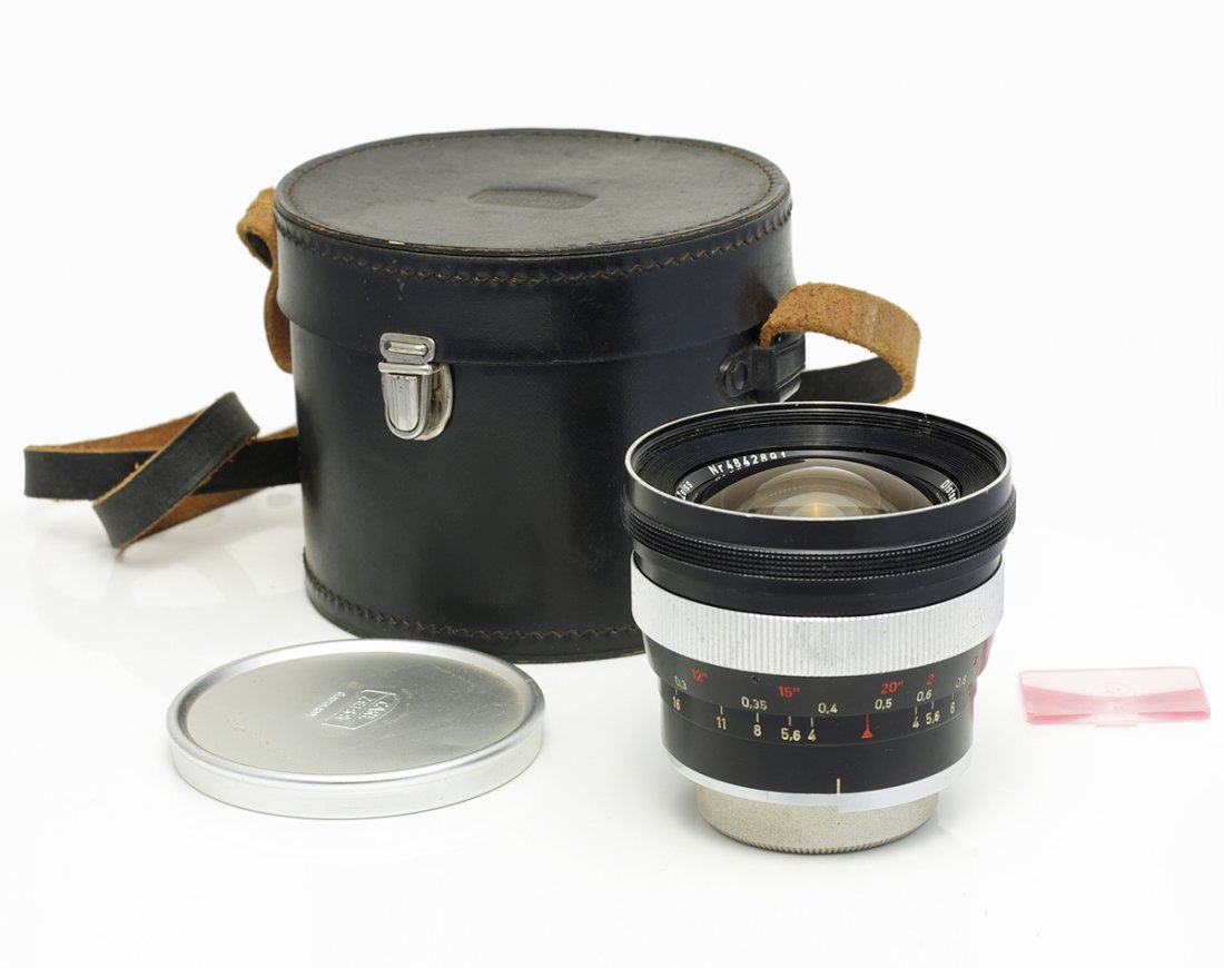 Carl Zeiss Distagon Contarex 4/18: Condition: B Estimates: 600 - 1000 EUR