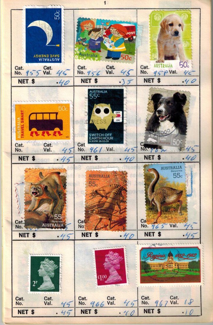 Postage Stamp Booklet: Stamp book from Royal Philatelic Society of Canada 16 page in total. 集邮册共16页