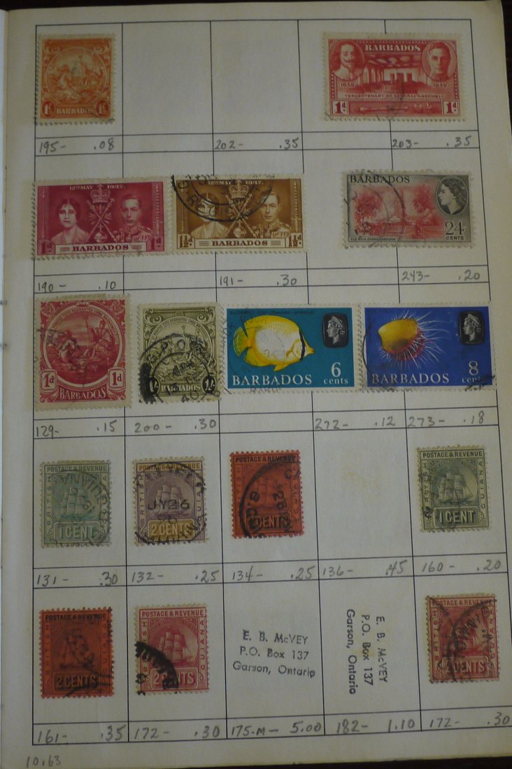 Postage Stamp Booklet: Stamp book with 45 page in total集邮册共45页