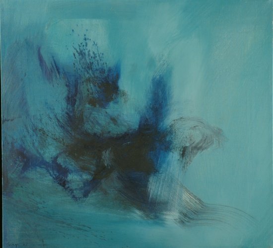 Cleve Gray American, 1918-2005 Wild Ducks, 1963: Cleve Gray American, 1918-2005 Wild Ducks, 1963 Signed Gray and dated '63 (ll); inscribed as titled on the reverse Oil on canvas 19 1/4 x 23 3/4 inches (48.9 x 60.4 cm)