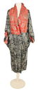 1010: Modernist Lame Brocade Opera Coat