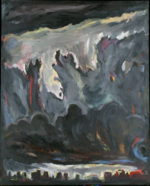 Helmut Middendorf German, b.1953 HIMMEL GRAU: Helmut Middendorf German, b.1953 HIMMEL GRAU Signed, titled and dated 1986/87 on the reverse Acrylic on canvas 63 7/8 x 51 1/4 inches (162.3 x 130.2 cm.)