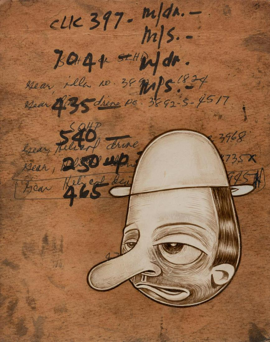 Barry McGee American, b. 1966 Untitled (1 of 3)
